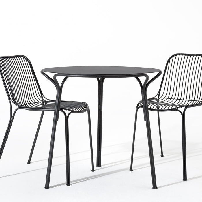 Kartell Hiray Bistrotafel - Zwart - Rond