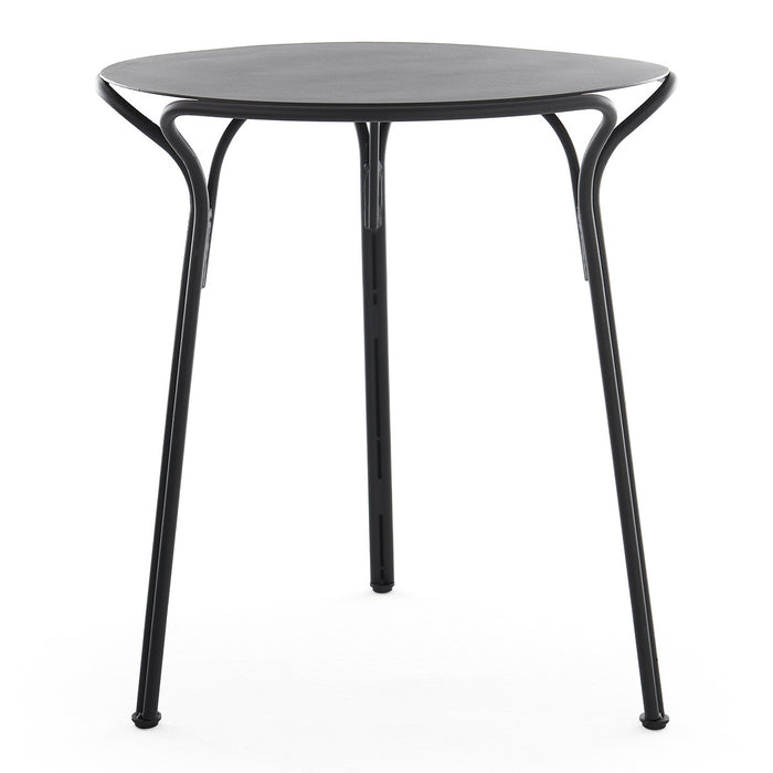 Kartell Hiray Bistrotafel - Zwart - Rond