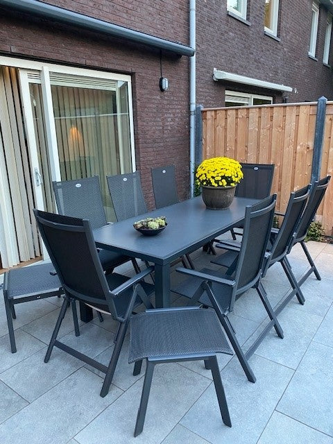 Hartman Napoli|Alma 160 cm. tuinset - 7-delig verstelbaar