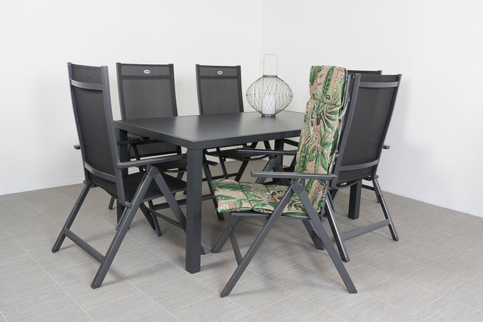 Hartman Napoli|Alma 160 cm. tuinset - 7-delig verstelbaar