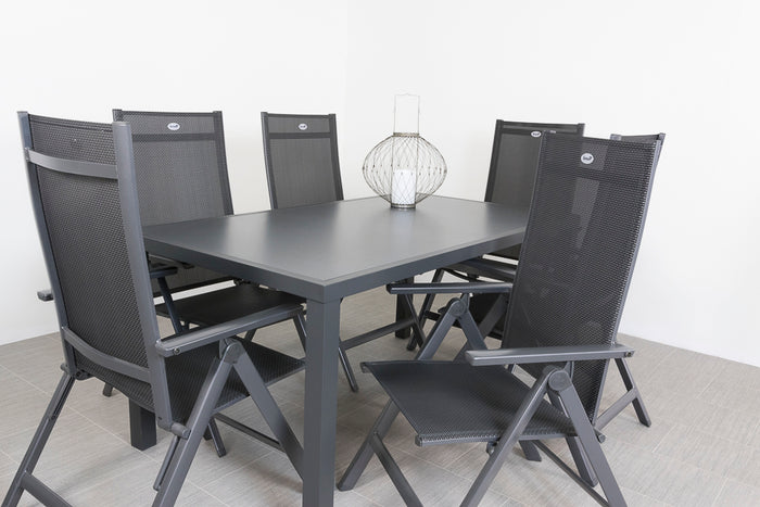 Hartman Napoli|Alma 160 cm. tuinset - 7-delig verstelbaar