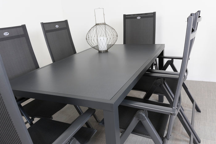 Hartman Napoli|Alma 160 cm. tuinset - 7-delig verstelbaar