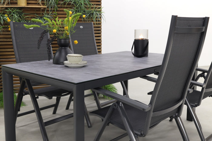 Hartman Roma|Baltimor 180 cm. verstelbare tuinset - 5-delig