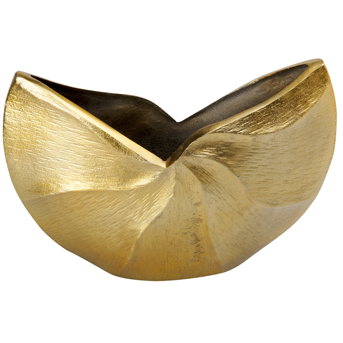 Beliani - HATTUSA - Bloemenvaas - Goud - Aluminium