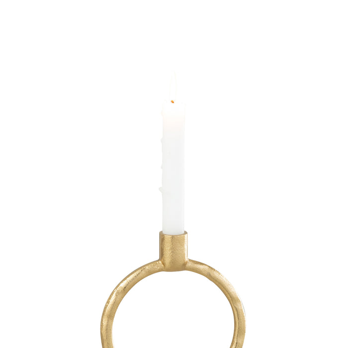 J-Line kaarshouder Thibault Afgerond - glas - groen