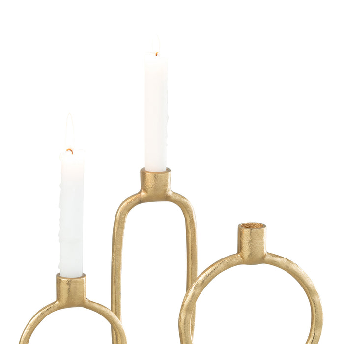 J-Line kaarshouder Thibault Afgerond - glas - groen