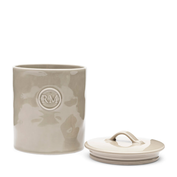 Riviera Maison Voorraadpot Grijs - Portofino - Aardewerk