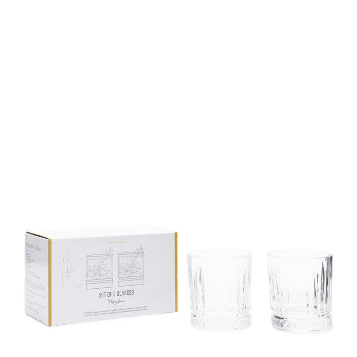 Riviera Maison Waterglazen set Transparant - Mayfair - Glas