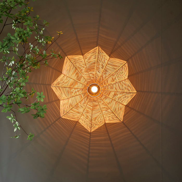 Riviera Maison plafondlamp Naturel - Zizi - (ØxH) 60x27