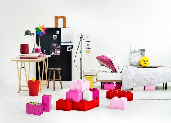 LEGO® Brick 4 Opbergbox - Roze