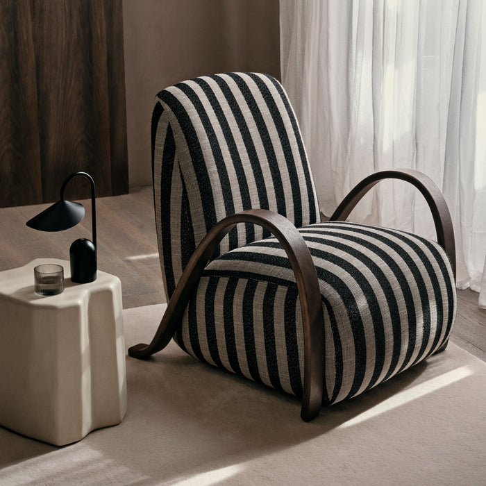 Ferm Living Arum Oplaadbare Tafellamp - Zwart