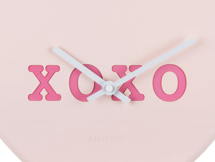 Karlsson - Wall Clock Heart Candy