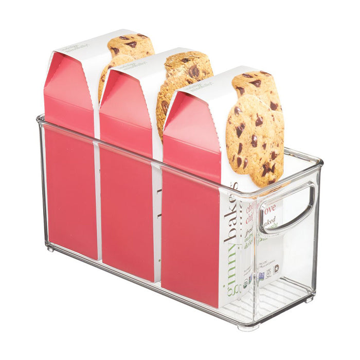 Opbergbox met Handvaten, 20.3 x 25.4 x 12.7 cm, Stapelbaar, Kunststof,