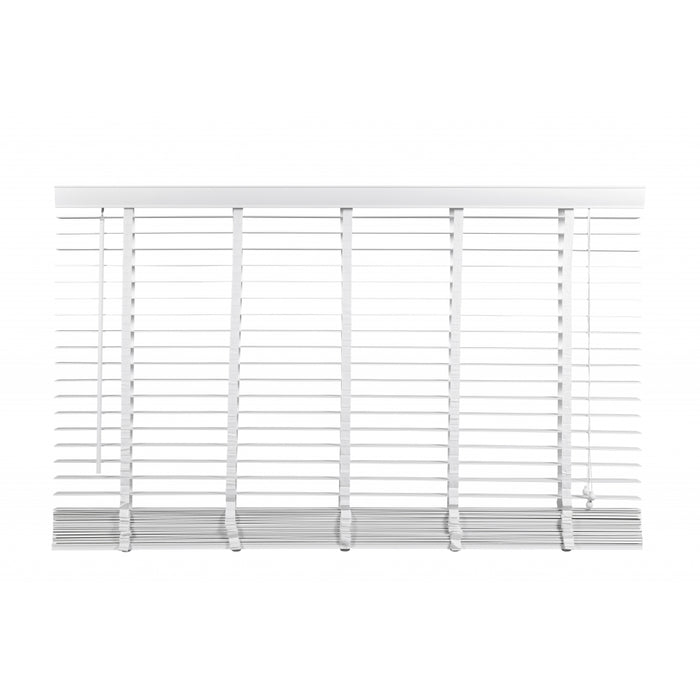 Jaloezie Hout Wit - Hout - 200x210x5cm (BxHxD)