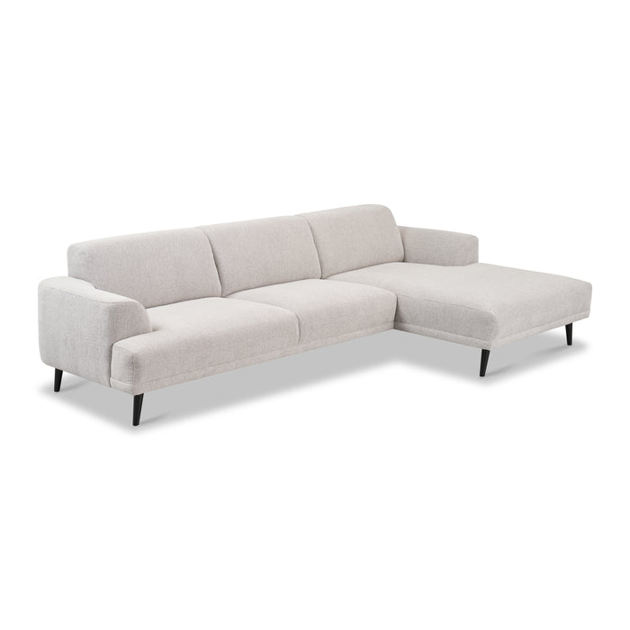 by fonQ Flair Hoekbank met Chaise Longue Rechts - Naturel Melange