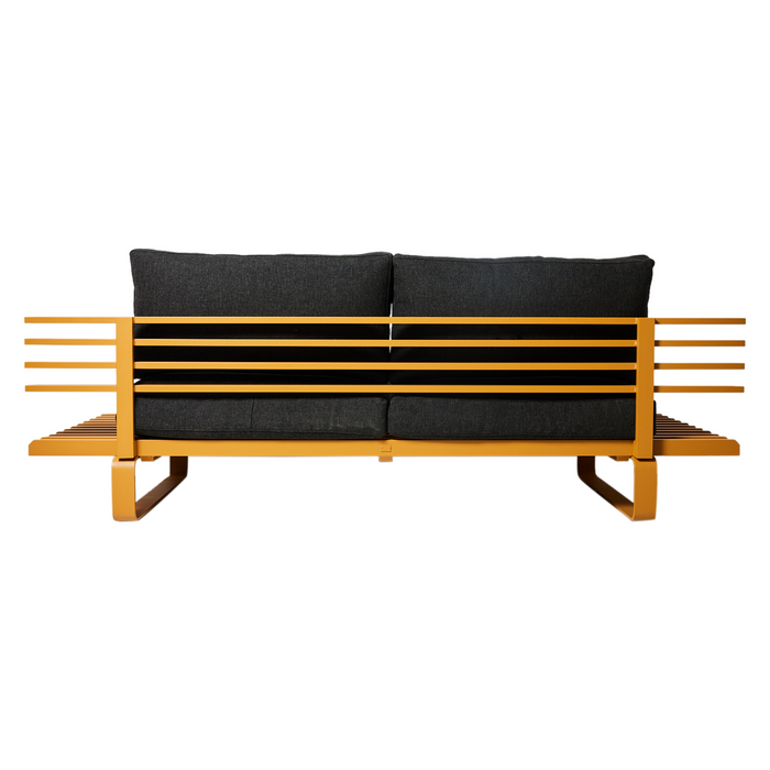 HKliving Lounge Tuinbank - Dusty Orange