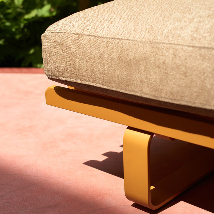 HKliving Lounge Tuinbank - Dusty Orange