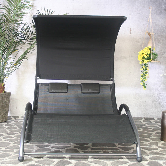 SenS-Line - Cuba 2-Persoonsligbed - Zwart