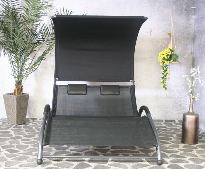 SenS-Line - Cuba 2-Persoonsligbed - Zwart