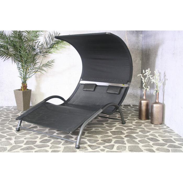 SenS-Line - Cuba 2-Persoonsligbed - Zwart