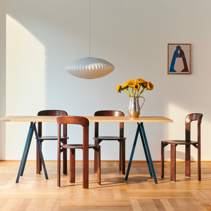 HAY Loop Stand Eettafel 200 x 92,5 cm - Deep Blue