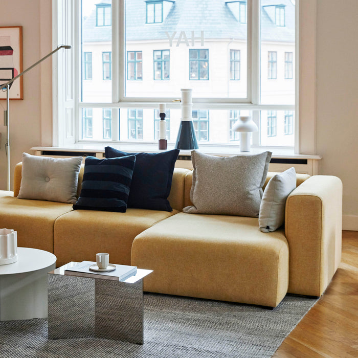 HAY Slit Table Round Bijzettafel Ø 35 cm - Pastel Geel