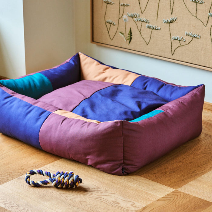 HAY Dogs Hondenbed Large - Burgundy / Green