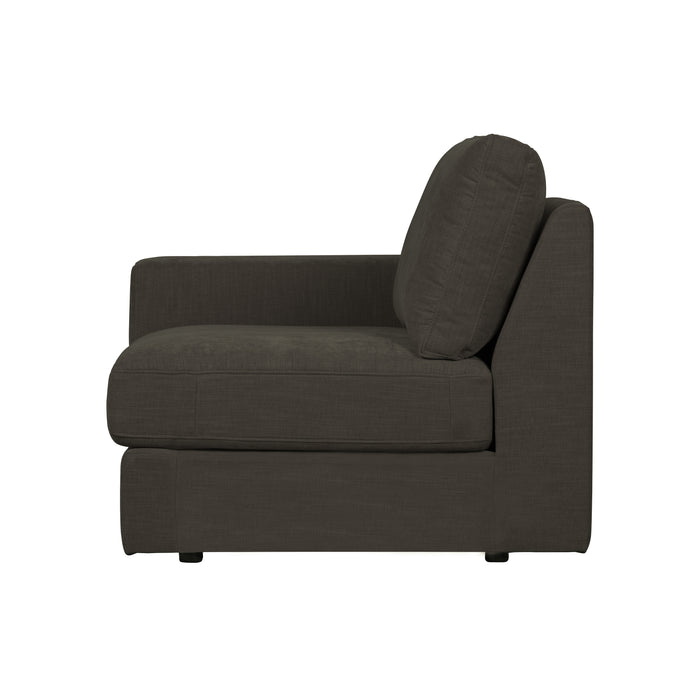 vtwonen Family 1-Zits Bank Element Arm Links - Polyester - Antraciet