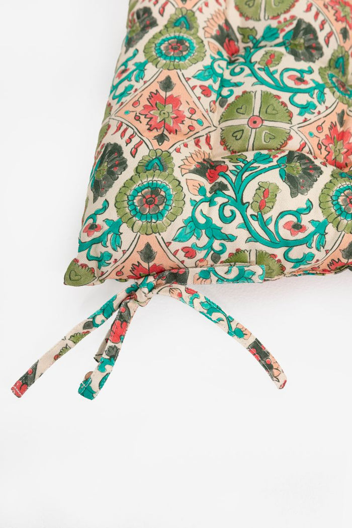 Sissy-Boy Multicolour tuinkussen met bloemenprint