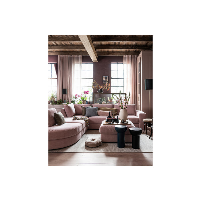 vtwonen Family 1-Zits Bank Element Arm Links - Polyester - Roze