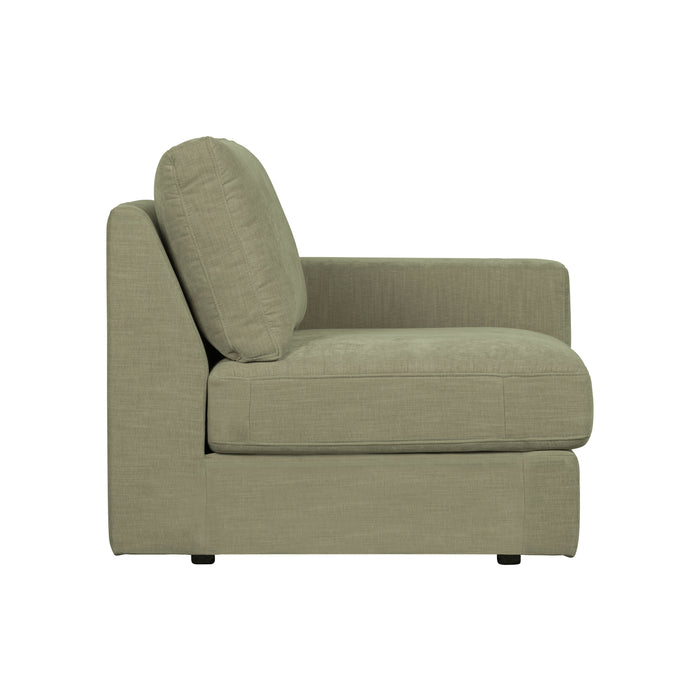 vtwonen Family 1-Zits Bank Element Arm Rechts - Polyester - Groen