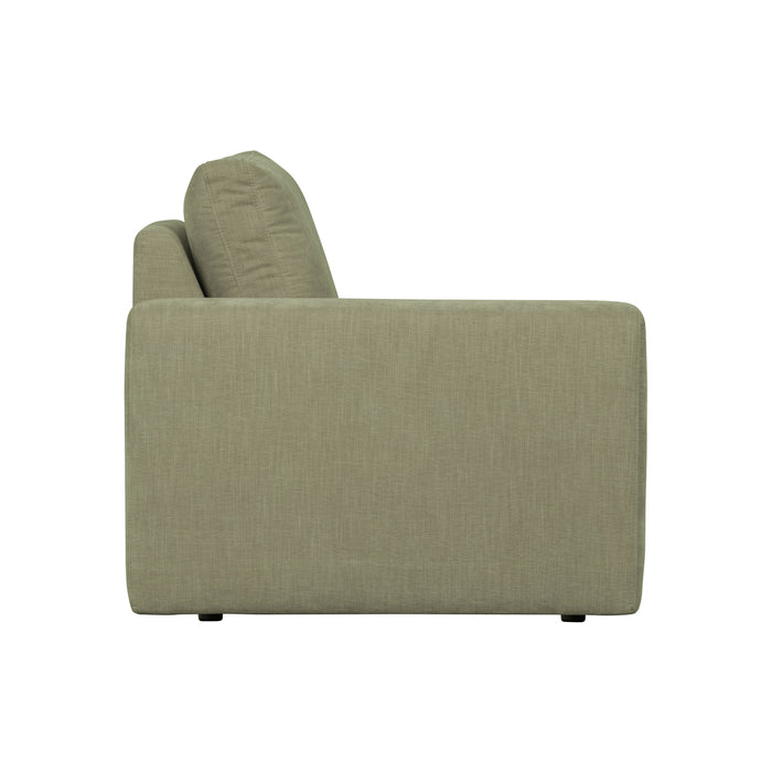 vtwonen Family 1-Zits Bank Element Arm Links - Polyester - Groen