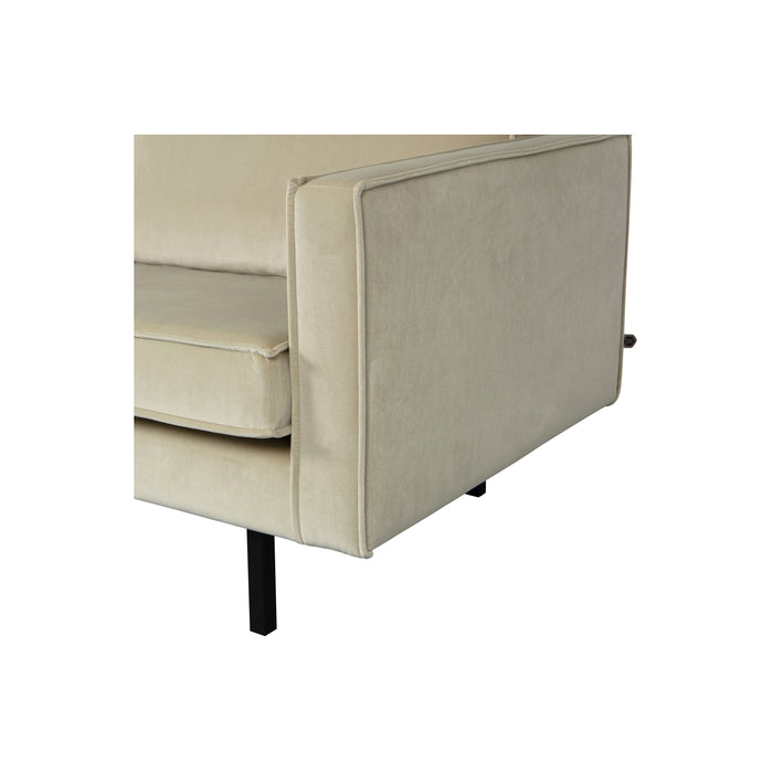 WOOOD Rodeo Hoekbank Links - Polyester - Pistache - 85x266x86|213