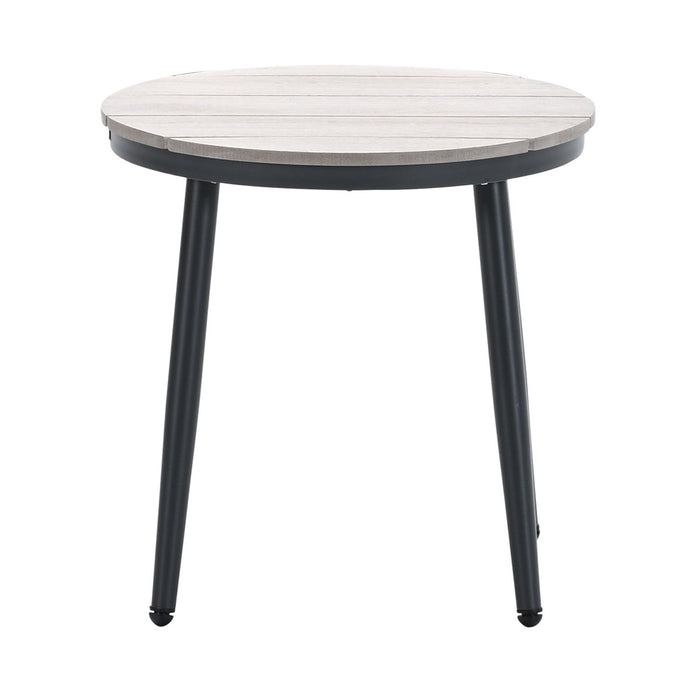 Garden Impressions Lucas bijzettafel Ø50 - light teak vironwood