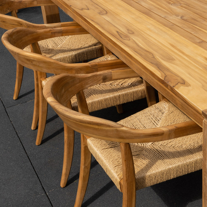 Woood Chena Tuinstoel - Wicker / Teak