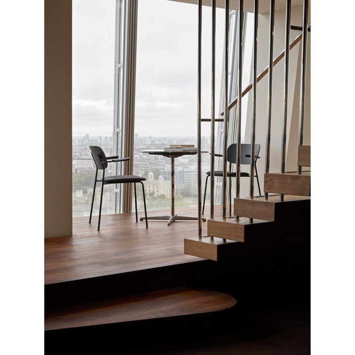 Co eetkamerstoel met arm zitting Dakar 0250 naturel|zwart