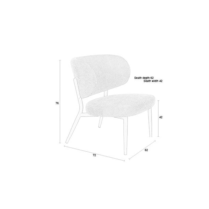 by fonQ Royal Fauteuil - Burnt Sienna