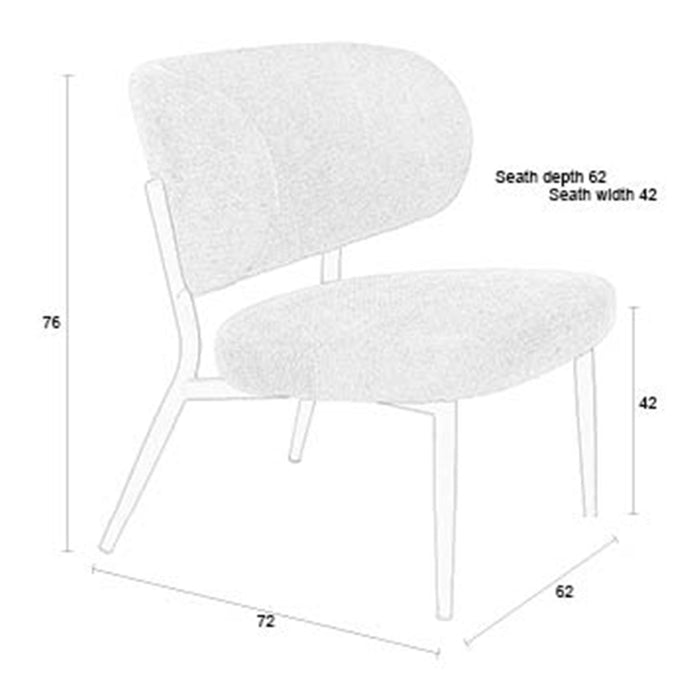 by fonQ Royal Fauteuil - Bruin