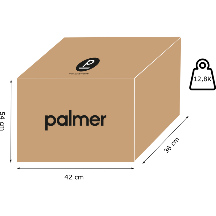 Palmer Serviesset Antigo Porselein 6-persoons 24-delig Bruin