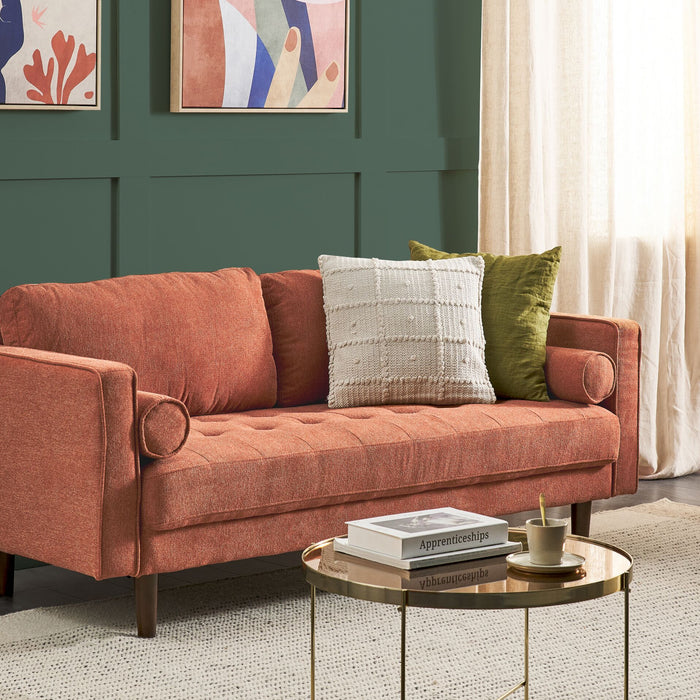 Beliani - NURMO - Driezitsbank - Goudbruin - Polyester