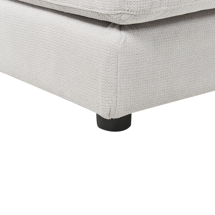 Beliani-LOFOTEN-Hoekbank 4-zits-Lichtgrijs-Rechtszijdig-Polyester