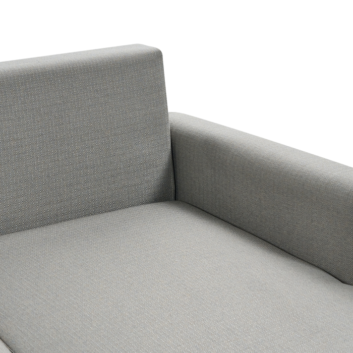 Beliani - SIRO - Slaapbank - Grijs - Linkszijdig - Polyester