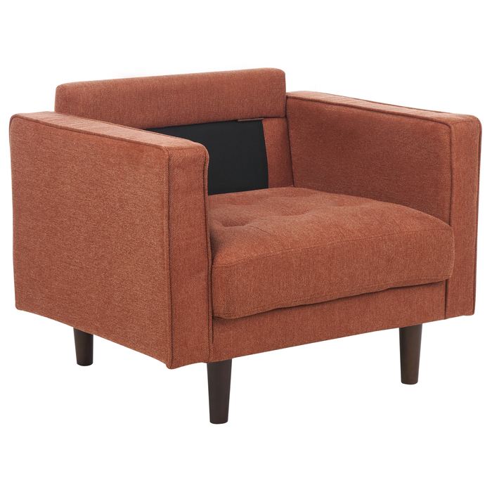 Beliani - NURMO - Woonkamer set 4-zits - Goudbruin - Polyester