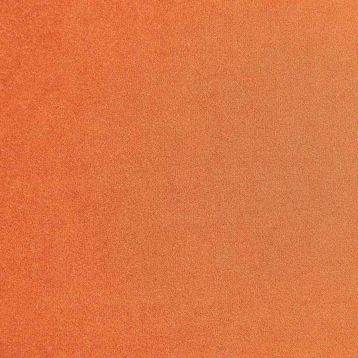 Beliani - LE CRAU - Chaise longue - Oranje - Rechtszijdig - Fluweel