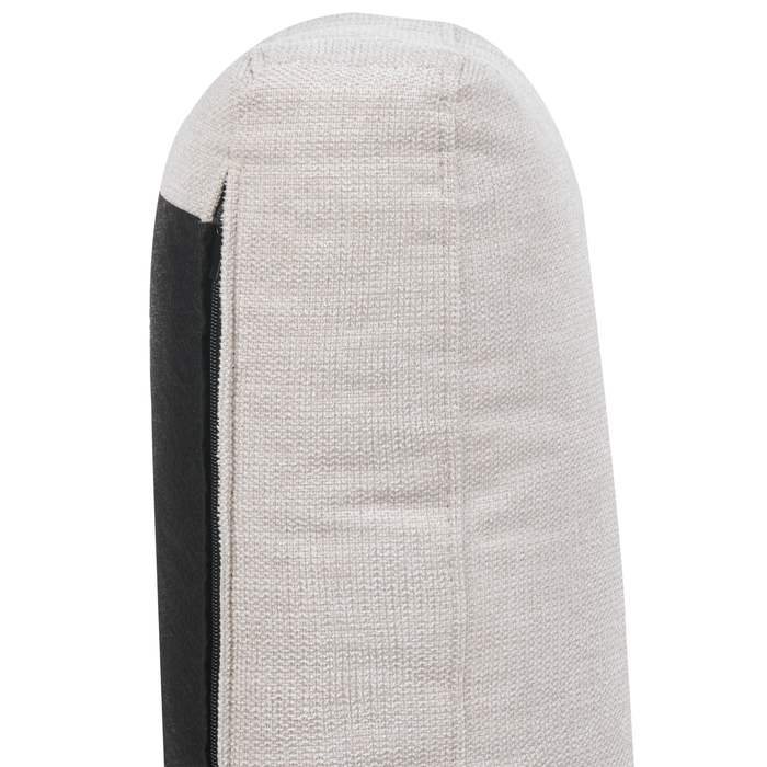 Beliani - NURMO - Tweezitsbank - Lichtbeige - Polyester