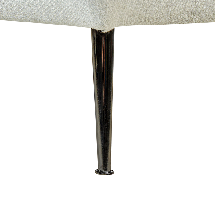 Beliani - RIOM - Chaise longue - Mintgroen - Linkszijdig - Stof