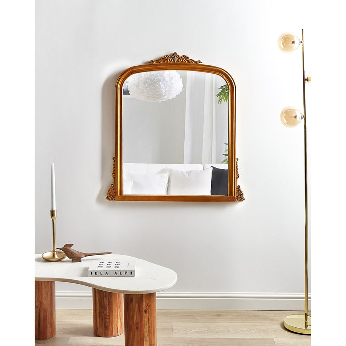 Beliani - SUSSEY - Wandspiegel - Goud - 75 x 78 cm - Metaal