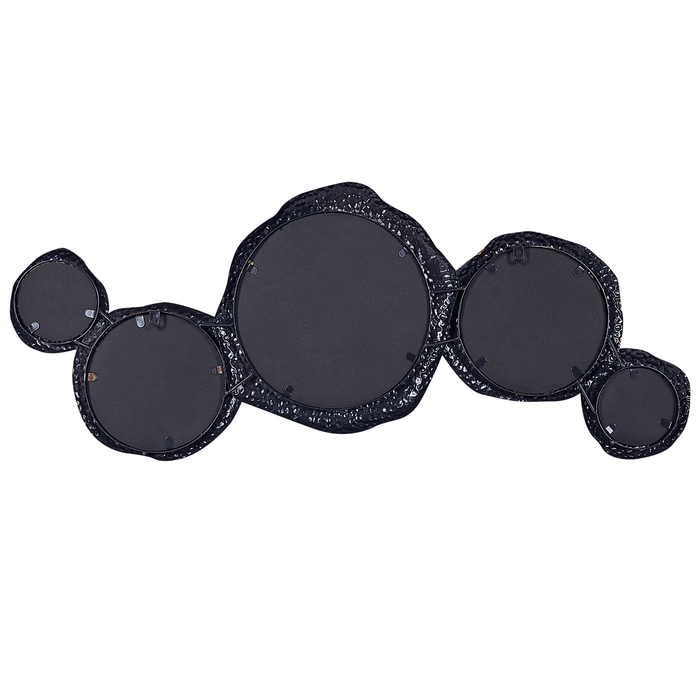 Beliani - CHARNY - Wandspiegel - Goud|Zwart - 109 x 44 cm - Metaal