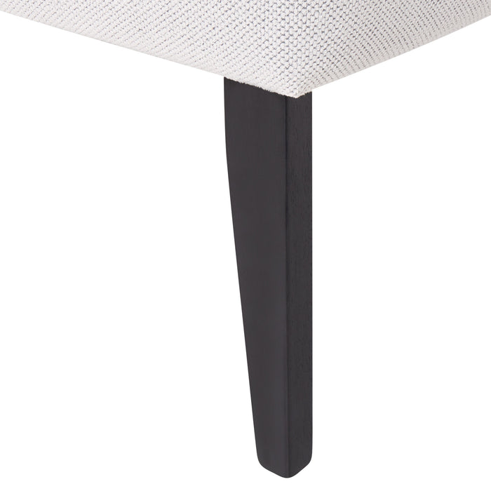 Beliani - BIARRITZ - Chaise longue - Wit - Linkerzijde - Polyester