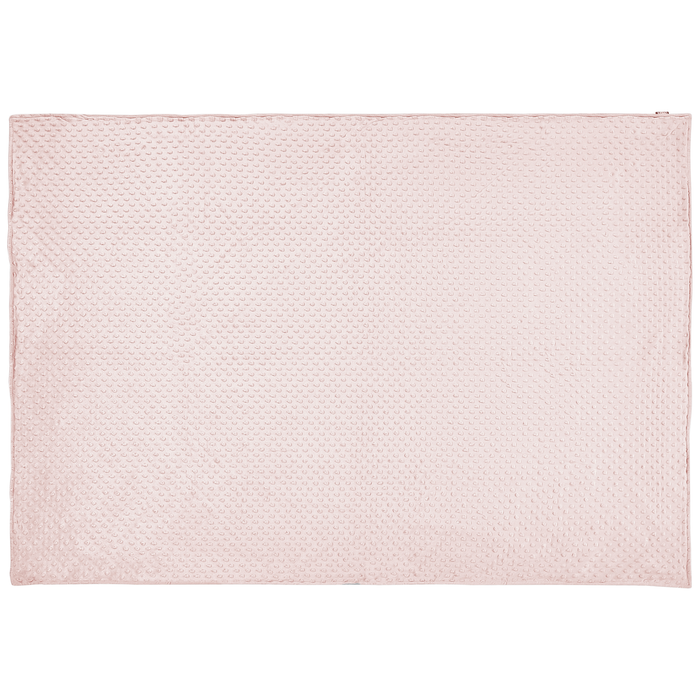 Beliani-CALLISTO-Verzwaringsdeken hoes-Roze -120 x 180 cm-Polyester